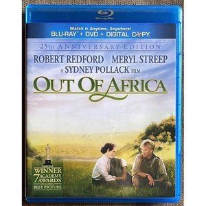 Out of Africa (Blu-ray/DVD) - No Digital Guarantee- Robert Redford, Meryl Streep